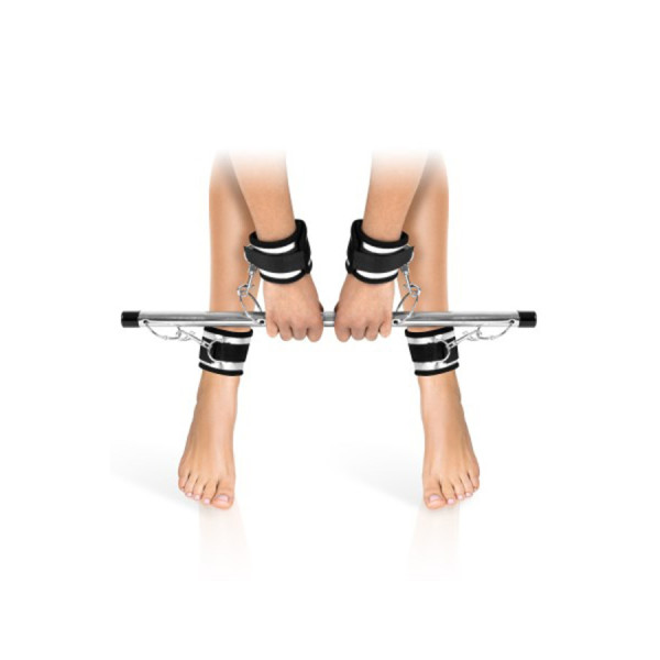 Barre de soumission avec 4 menottes Fetish Tentation 